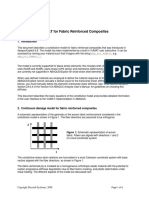 VUMAT For Fabric Reinforced Composites: Figure 1: Schematic Representation of Woven