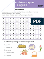 Fiche Paques Primaire