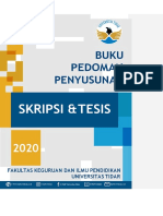Saran PBSI - Pedoman-Penulisan-Skripsi-dan-Tesis-FKIP-UNTIDAR-2020
