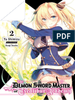 THE DEMON SWORD MASTER OF EXCALIBUR ACADEMY Volumen 2