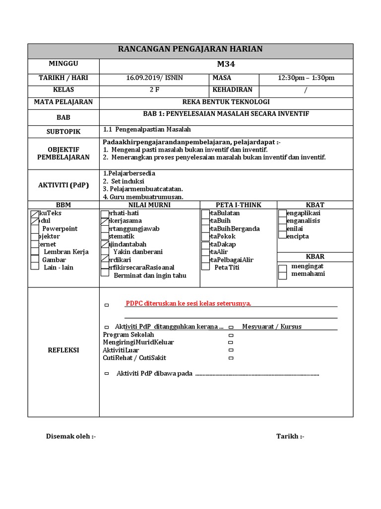 RPH M34 | PDF