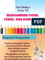 Ok Seni Budaya 7 - Bab 1 Menggambar Flora, Fauna Dan Alam Benda