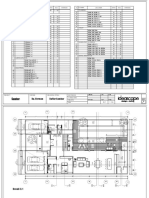 Detailed floor plan and elevation drawings