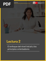 LECTURA El Enfoque Del Nivel Inicial y Los Principios Orientadores.
