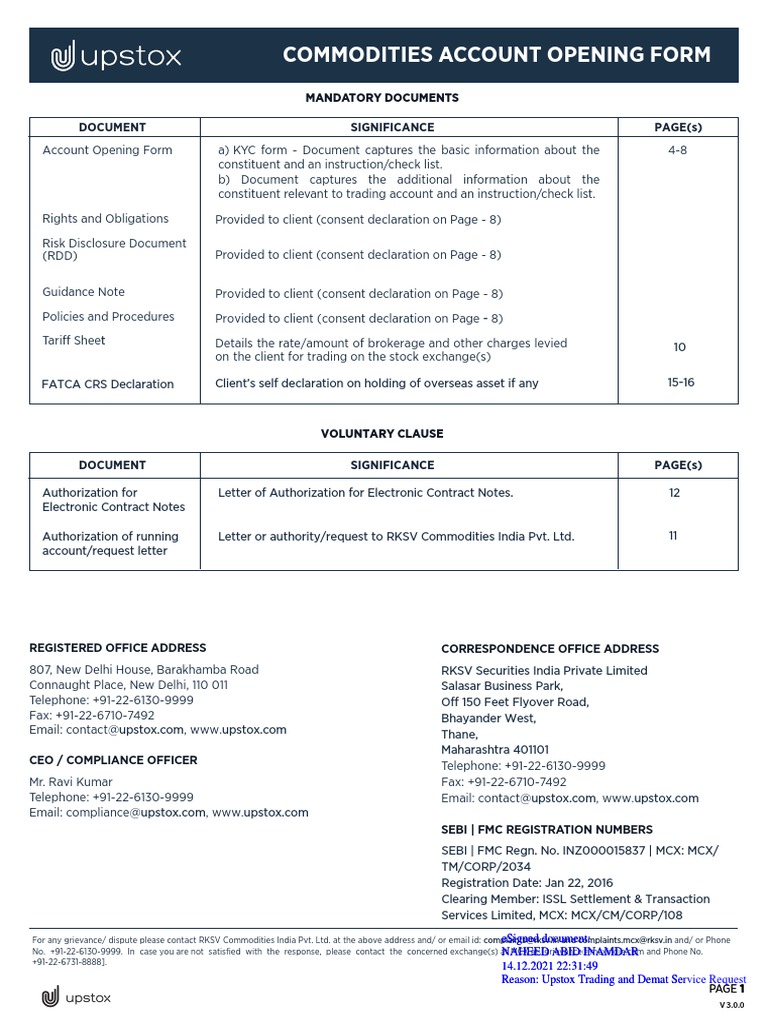 61b8ba8bf3b4a552dd630e83 All UPSTOX SIGNED | PDF | Identity Document