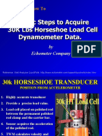 TWM Basic Steps To Acquire 30K Lbs Horseshoe Load Cell Dynamometer Data
