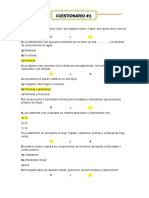 Cuestionario de Biologia