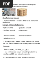 Ce 222 Module 2 Cement