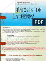 Seminario de HONRA