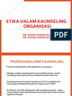 Tajuk 10 - Etika Dalam Kaunseling Organisasi