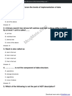 Data Structure (DS) Solved Mcqs Set 1
