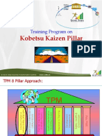 Kobetsu Kaizen Pillar: Training Program On