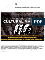 Cultural Marxism 101: Progressivism, Sexual Liberation, and the Homosexual Agenda