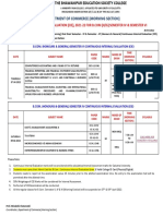 M CIE Examination Notice IV VI 2021 22