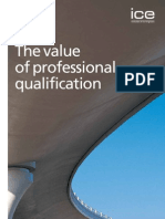 The Value of Professional Qualification