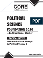 Western Political Thought & Political Theory-1