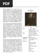 Sir Isaac Newton PRS (25 December 1642 - 20