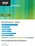 IOS XR Introduction: Anilkumar Dantu CCIE (22536) HTTS, Cisco Systems