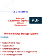 Thermal Energy Storage Systems