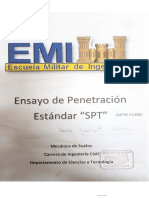 Ensayo de Penetración SPT GUIA EMI
