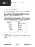 Multi-NX Administrators Guide