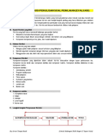 Penyusunan Kisi-Kisi Soal Dan Level Kognitif