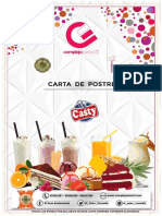 Carta Terraza Elpaso Postres