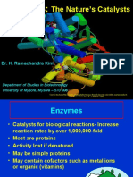 Enzymes:: The Nature's Catalysts