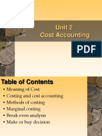 Unit - 2 - Cost Accounting