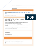Unified Email - Mesa de Partes Virtual CSJ Lima Sur - Sede Trebol Azul