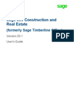 SAGE 300 2020 Construction and Real Estate