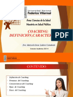 COACHING DEFINICION Y CARACTERSITTICAS SESION  13