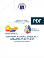 Philippine National Public Key Infrastructure (Pnpki) : Department of Education