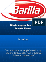 Presentation Barilla 