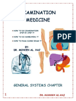 Examination Medicine: General Systems Chapter