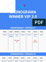 Cronograma Winner _ Beginner