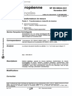 IEC 60044 - 2 - A1 Transfo de Mesure