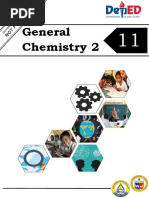 General Chemistry 2 - Q3 - SLM13