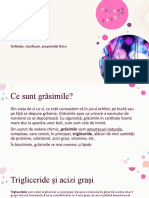 GRĂSIMI - proiect chimie