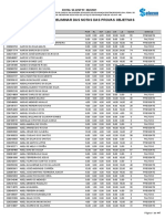 Resultado OBJ Preliminar