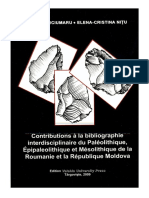 Carciumaru M, Nițu E.-c.,Contributions à La Bibliographie Interdisciplinaire Du Paléolithique,