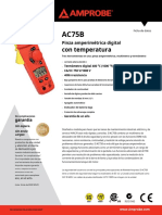 Amprobe AC75B Sheet - En.es