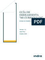 Guía de Herramienta Mi Curriculum - v1.5