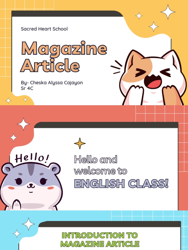 Introduction to Magazine Articles | PDF