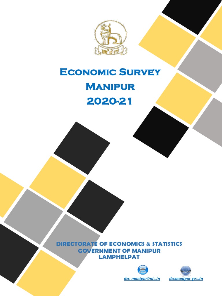 Economic Survey of Manipur 2020-21 | PDF | Gross Domestic Product