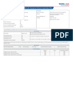 Tata AIA Life Insurance Fortune Guarantee Plus: Benefit Illustration