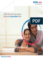 Guarantee: Life Insurance Fortune Plus