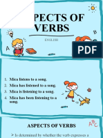 Aspects of Verbs in English Explained