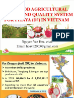 The Good Agricultural Practice and Quality System For Dragon Fruit in VN