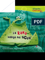 La Rana Debajo Del Agua